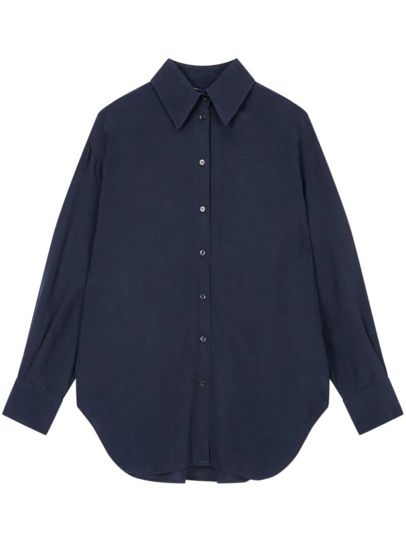 STUDIO TOMBOY Basic shirt - Blue von STUDIO TOMBOY