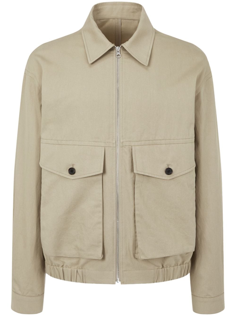 STUDIO TOMBOY Big Pocket zip-up jacket - Neutrals von STUDIO TOMBOY