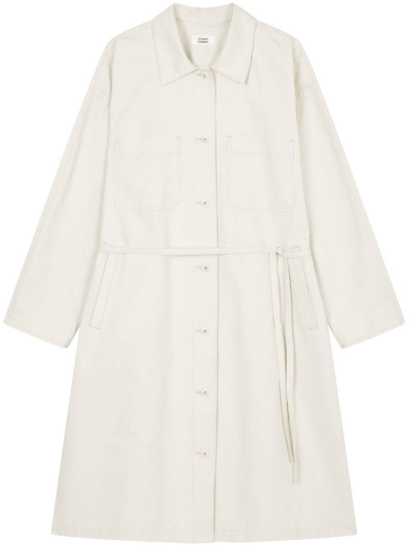 STUDIO TOMBOY belted-waist dress - Neutrals von STUDIO TOMBOY