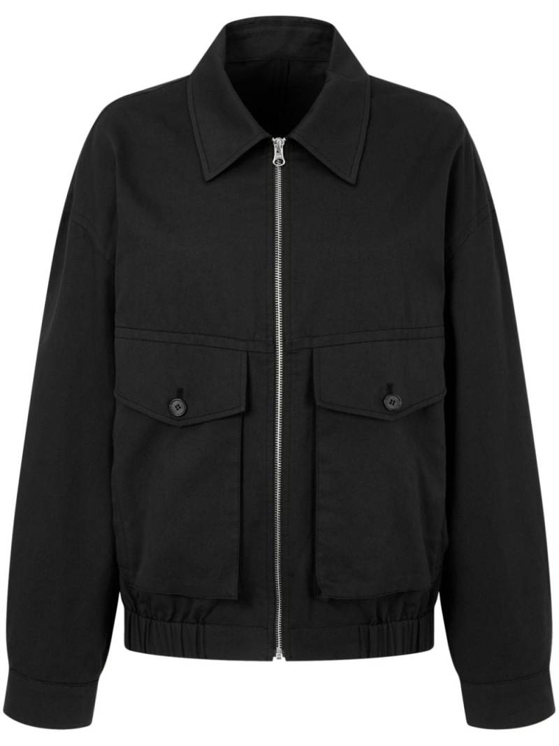 STUDIO TOMBOY big-pocket zip-up jacket - Black von STUDIO TOMBOY