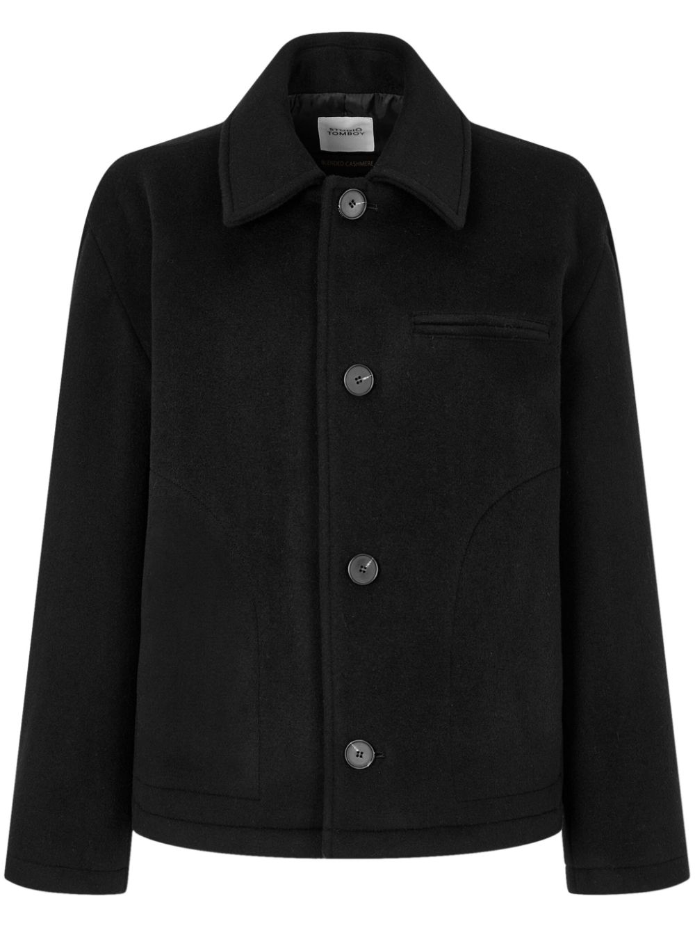 STUDIO TOMBOY brushed-finish jacket - Black von STUDIO TOMBOY