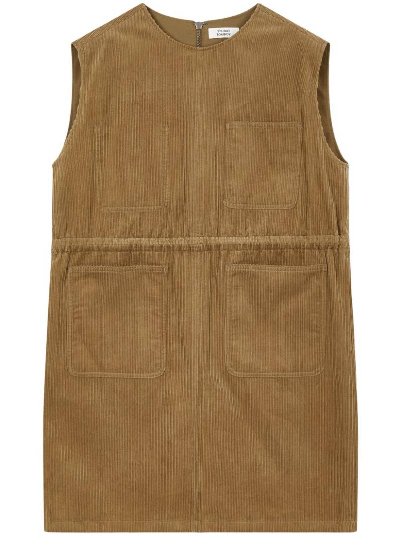 STUDIO TOMBOY corduroy dress - Brown von STUDIO TOMBOY