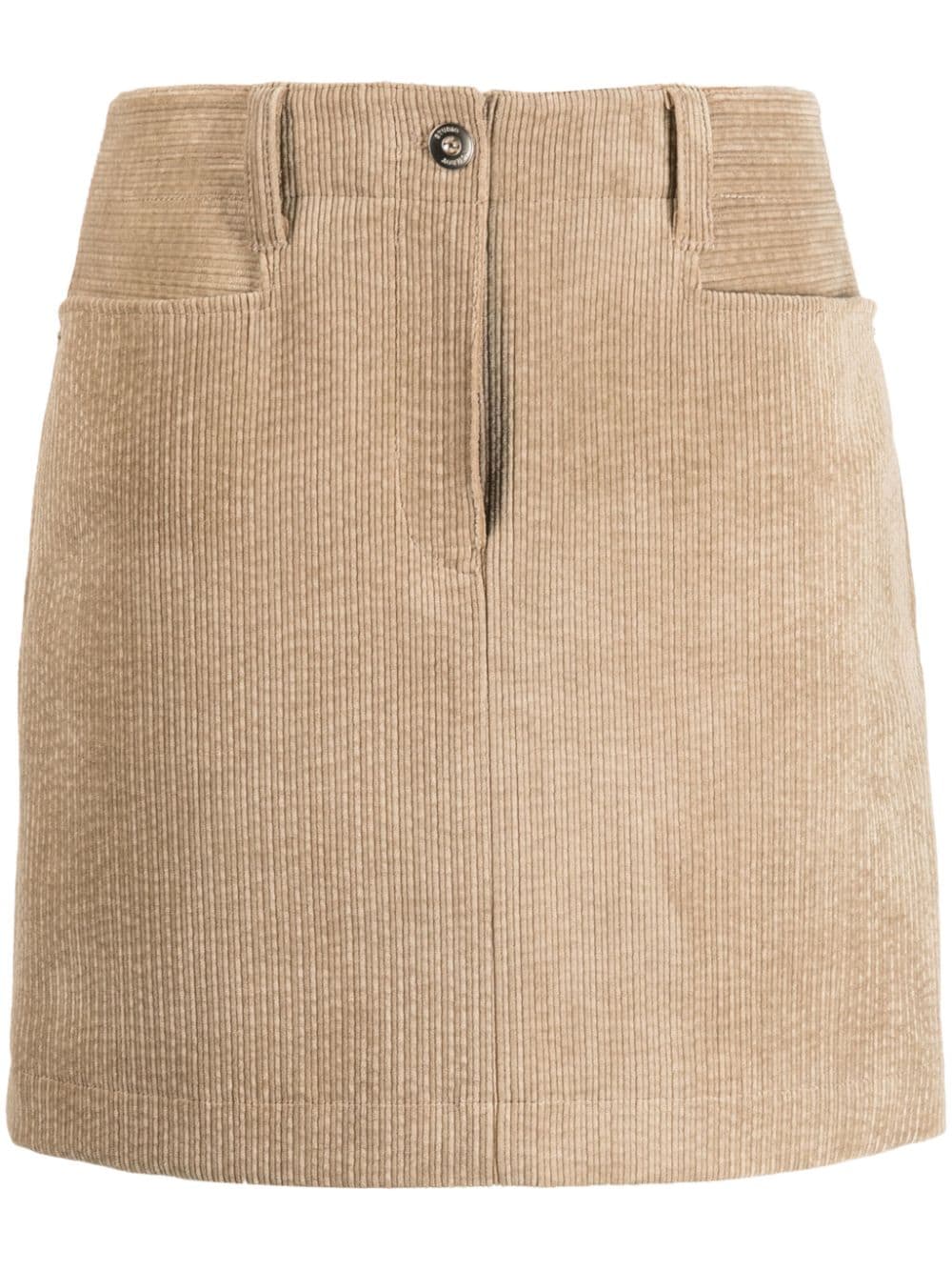 STUDIO TOMBOY corduroy mini skirt - Brown von STUDIO TOMBOY