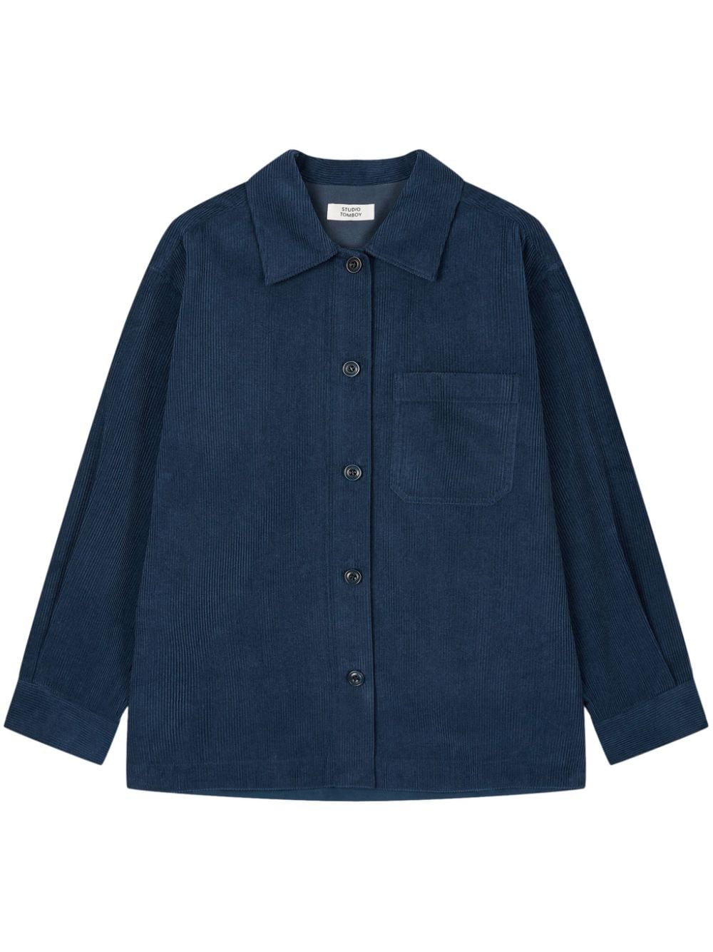 STUDIO TOMBOY corduroy shirt - Blue von STUDIO TOMBOY