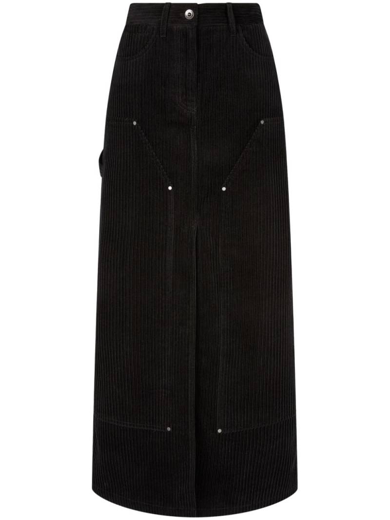 STUDIO TOMBOY corduroy skirt - Black von STUDIO TOMBOY