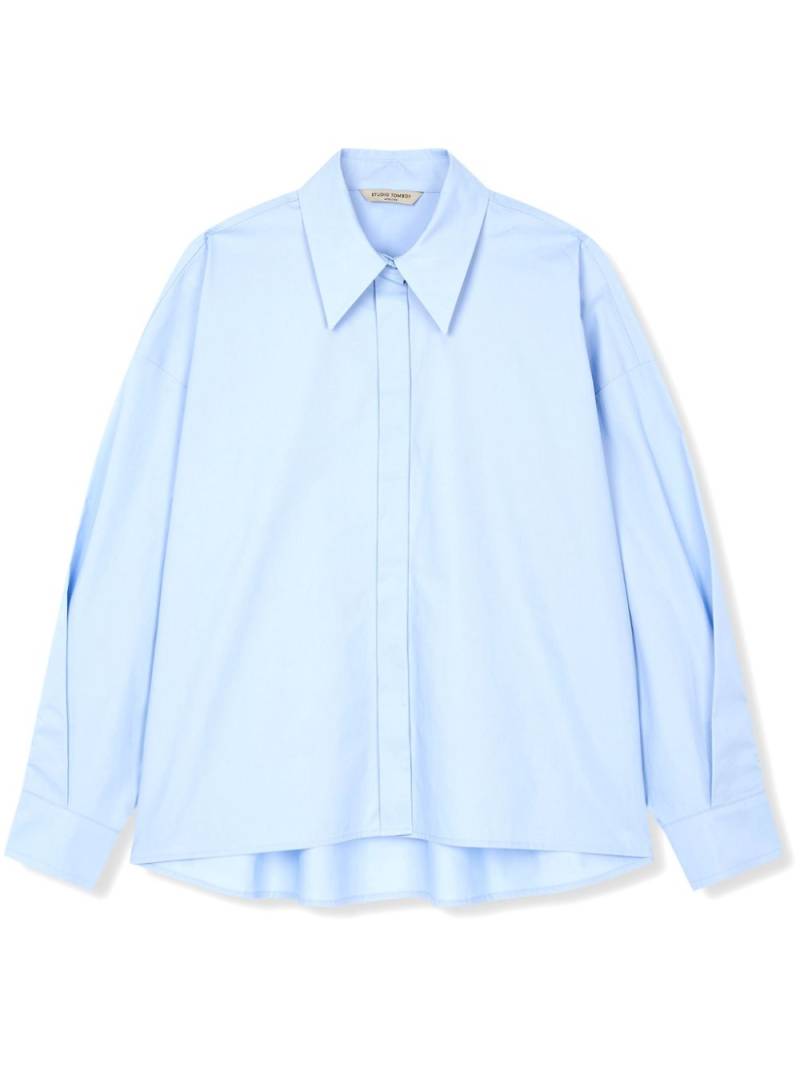 STUDIO TOMBOY cotton shirt - Blue von STUDIO TOMBOY