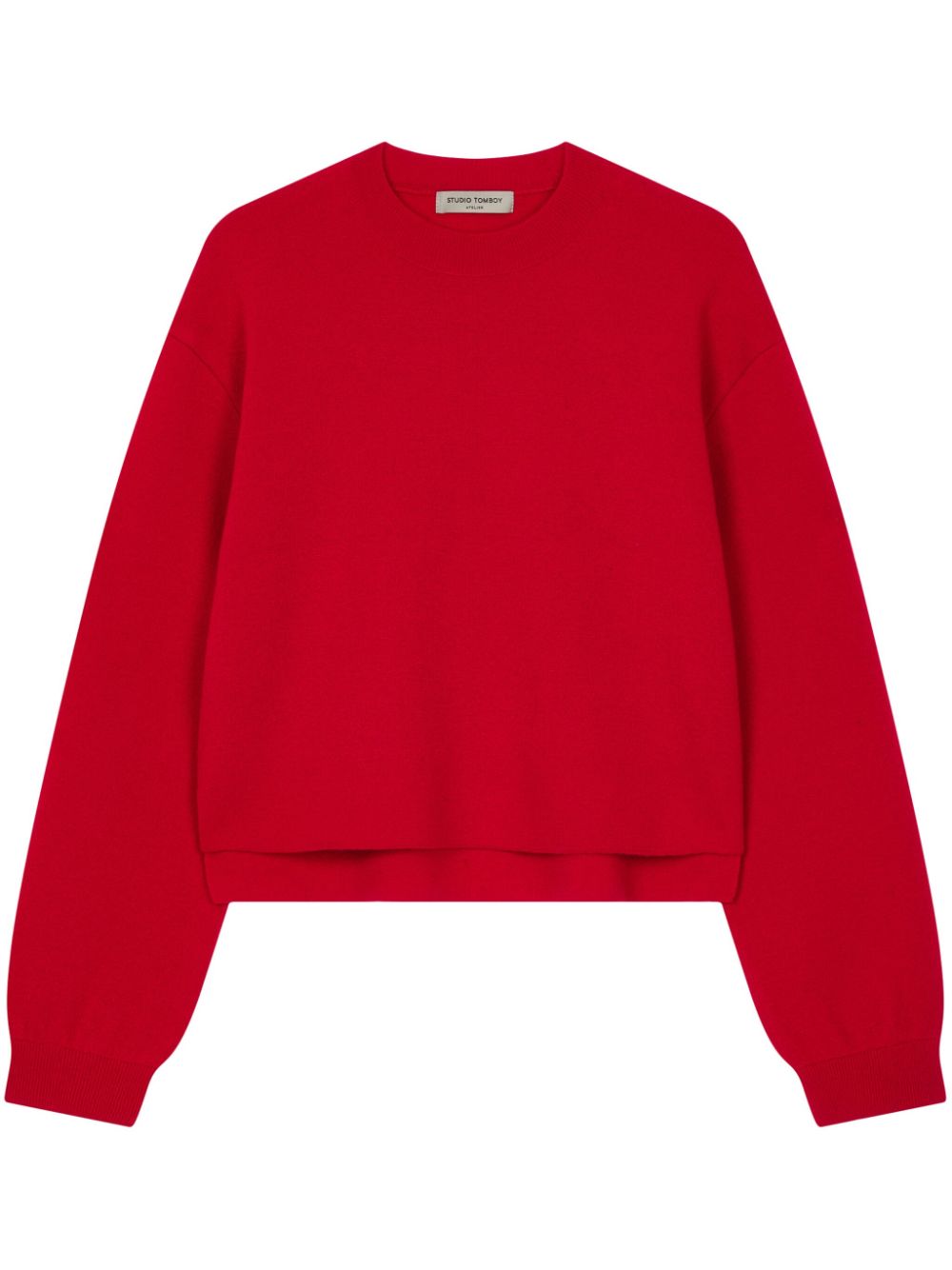 STUDIO TOMBOY crew-neck sweater - Red von STUDIO TOMBOY