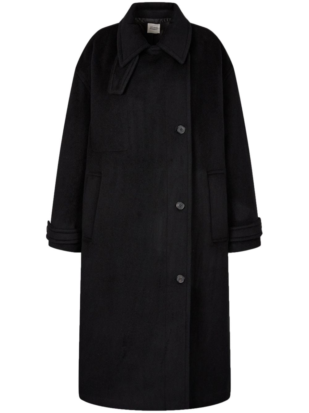 STUDIO TOMBOY double-breasted coat - Black von STUDIO TOMBOY