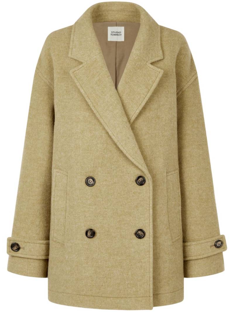 STUDIO TOMBOY double-breasted coat - Neutrals von STUDIO TOMBOY