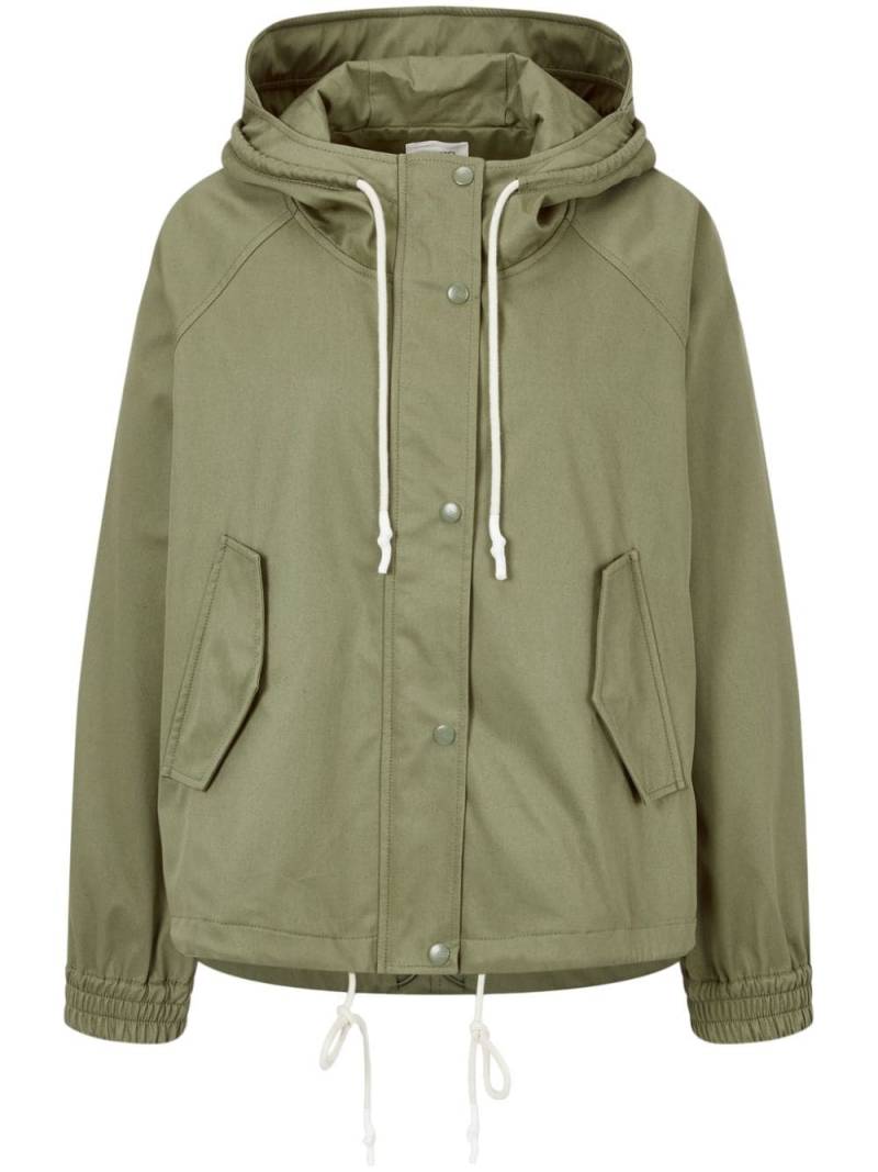 STUDIO TOMBOY drawstring hooded jacket - Green von STUDIO TOMBOY