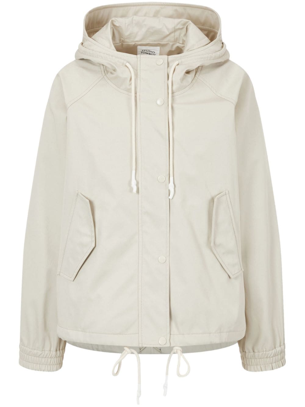 STUDIO TOMBOY drawstring hooded jacket - Neutrals von STUDIO TOMBOY