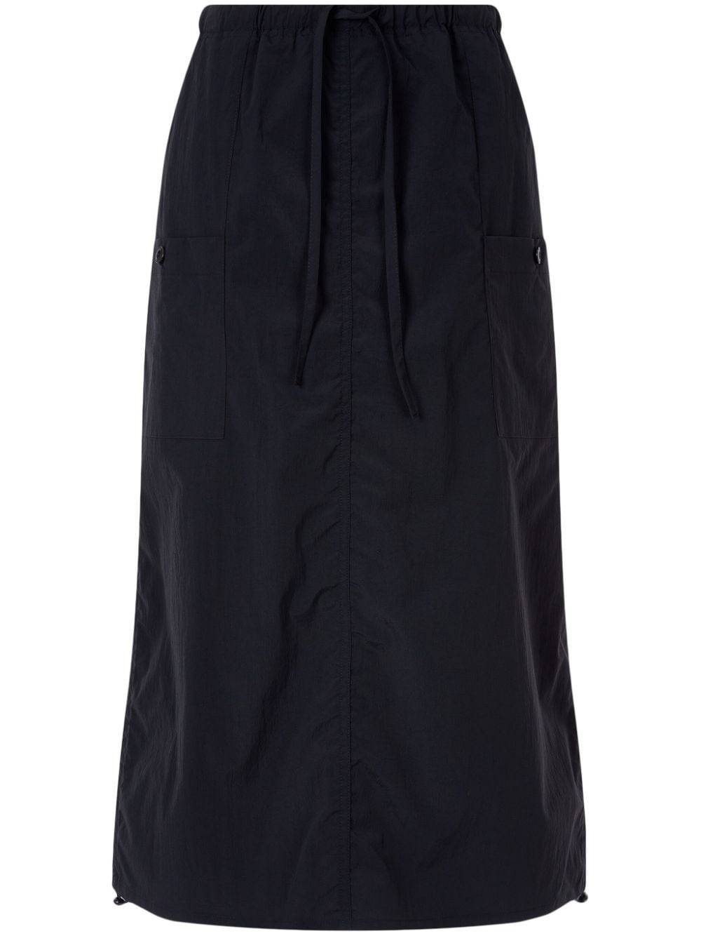 STUDIO TOMBOY drawstring maxi skirt - Blue von STUDIO TOMBOY