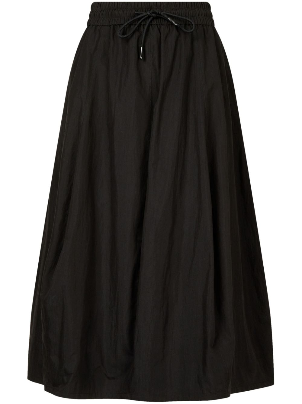 STUDIO TOMBOY elasticated-waist midi skirt - Black von STUDIO TOMBOY