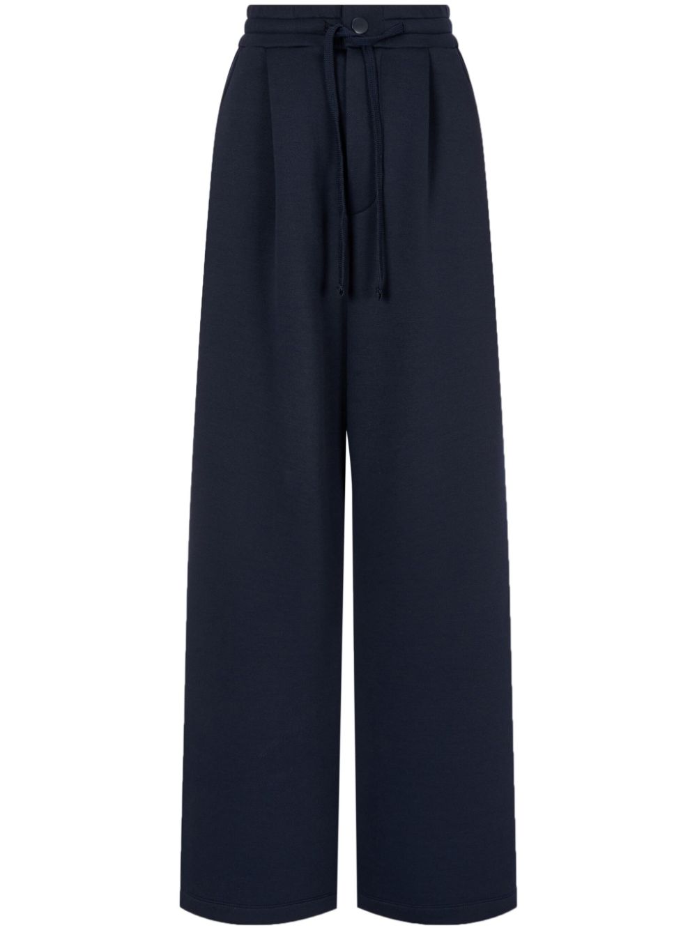 STUDIO TOMBOY elasticated-waist wide-leg trousers - Blue von STUDIO TOMBOY