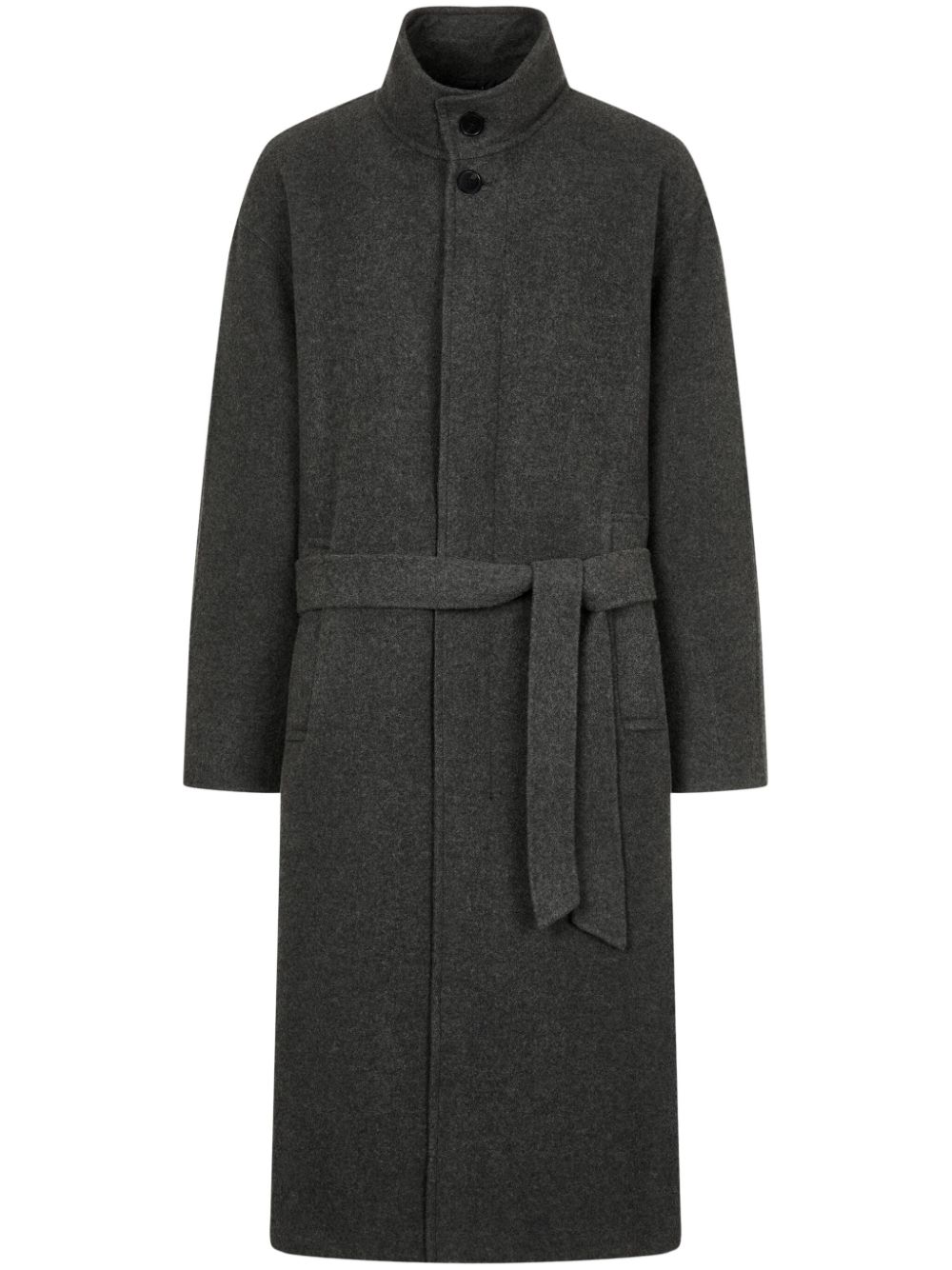 STUDIO TOMBOY high-collar coat - Grey von STUDIO TOMBOY