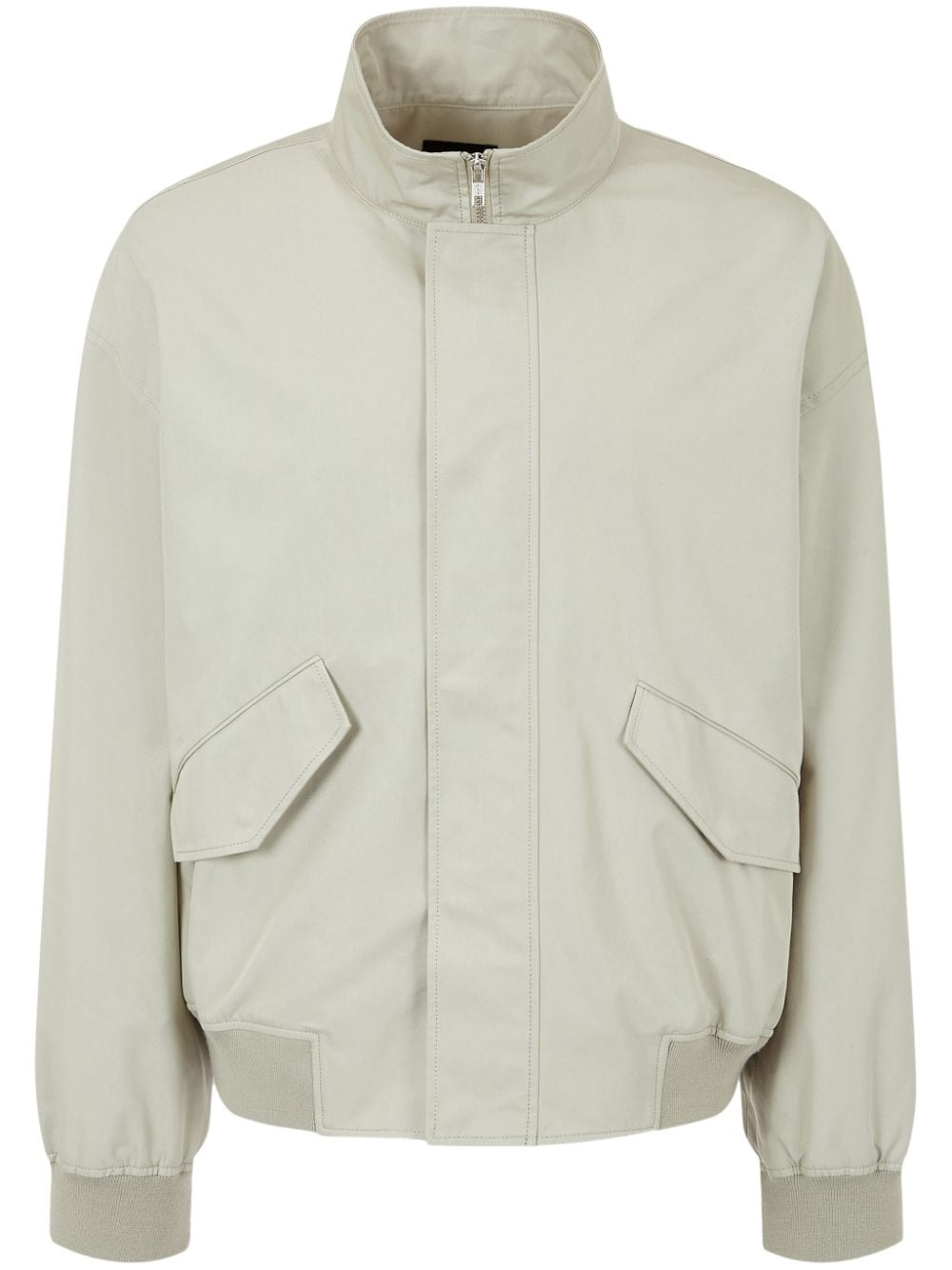 STUDIO TOMBOY high-neck bomber jacket - Green von STUDIO TOMBOY