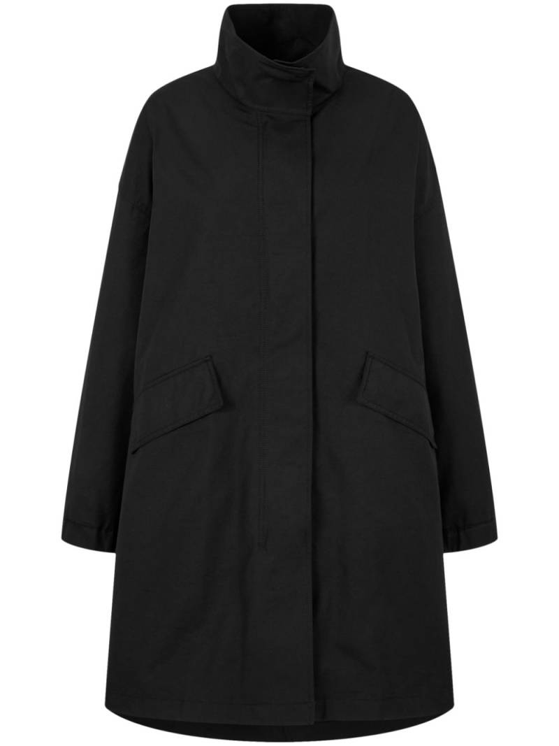 STUDIO TOMBOY high-neck parka coat - Black von STUDIO TOMBOY