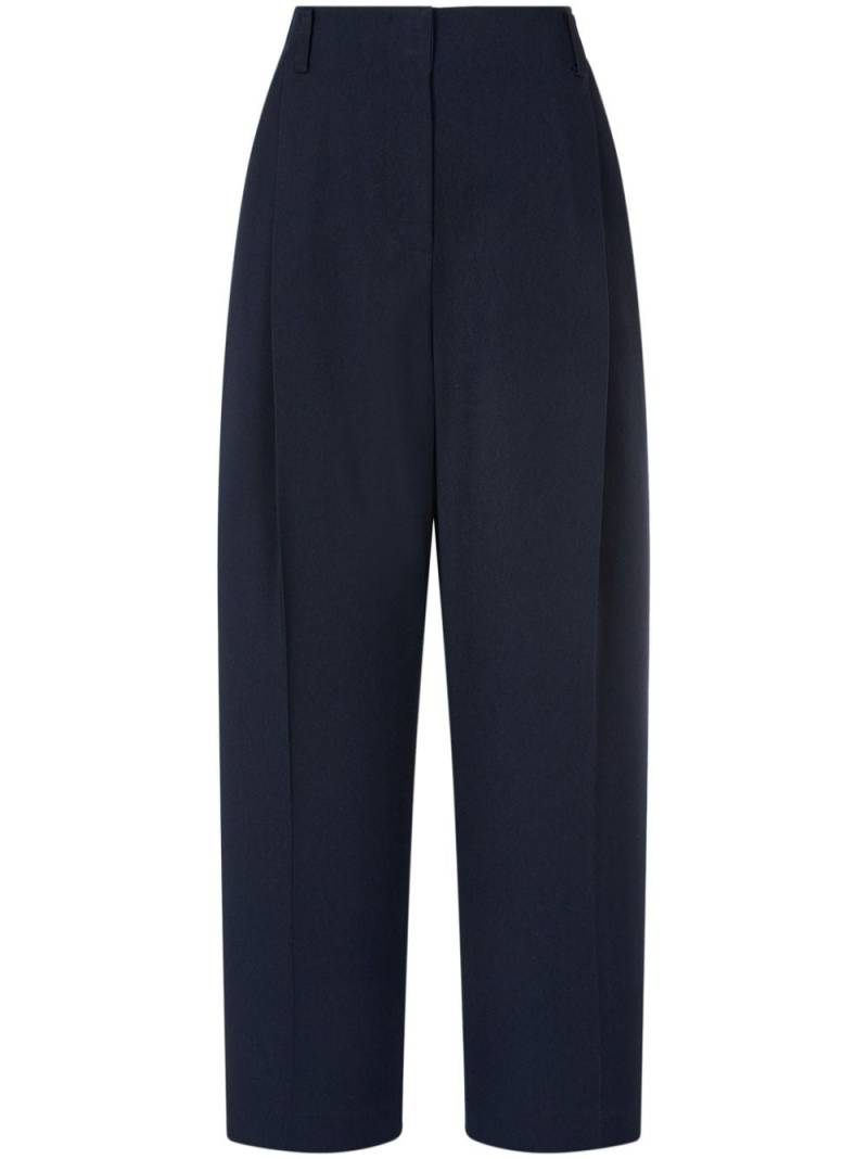 STUDIO TOMBOY high-rise tailored trousers - Blue von STUDIO TOMBOY