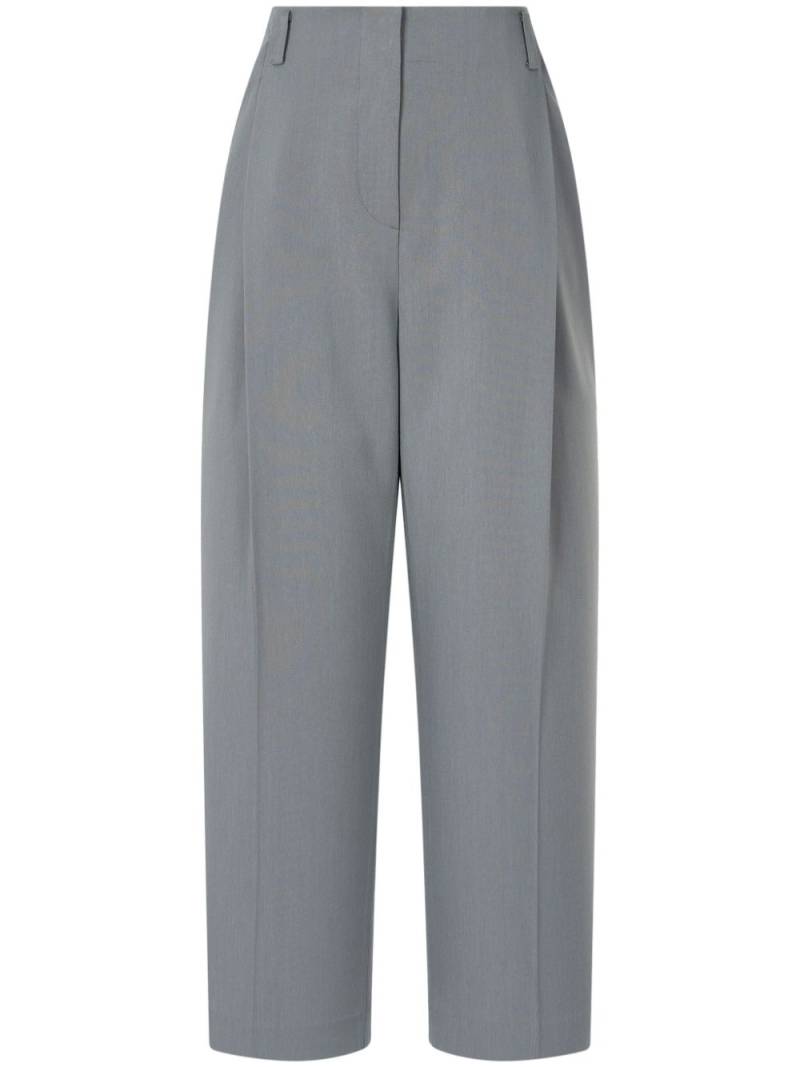 STUDIO TOMBOY high-waist wide-leg tailored trousers - Grey von STUDIO TOMBOY