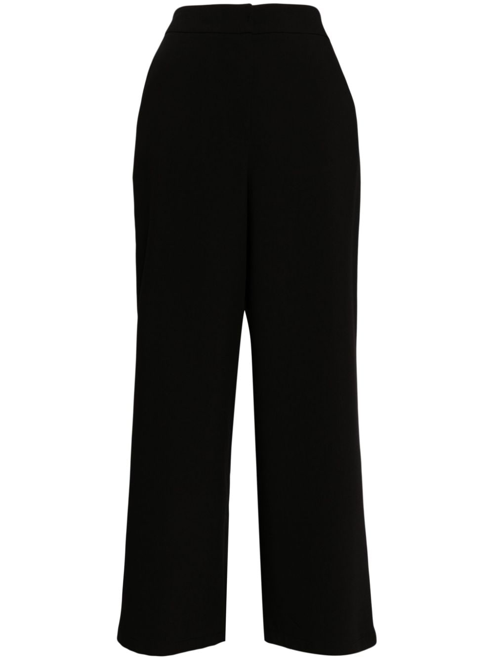 STUDIO TOMBOY high-waisted straight-leg trousers - Black von STUDIO TOMBOY