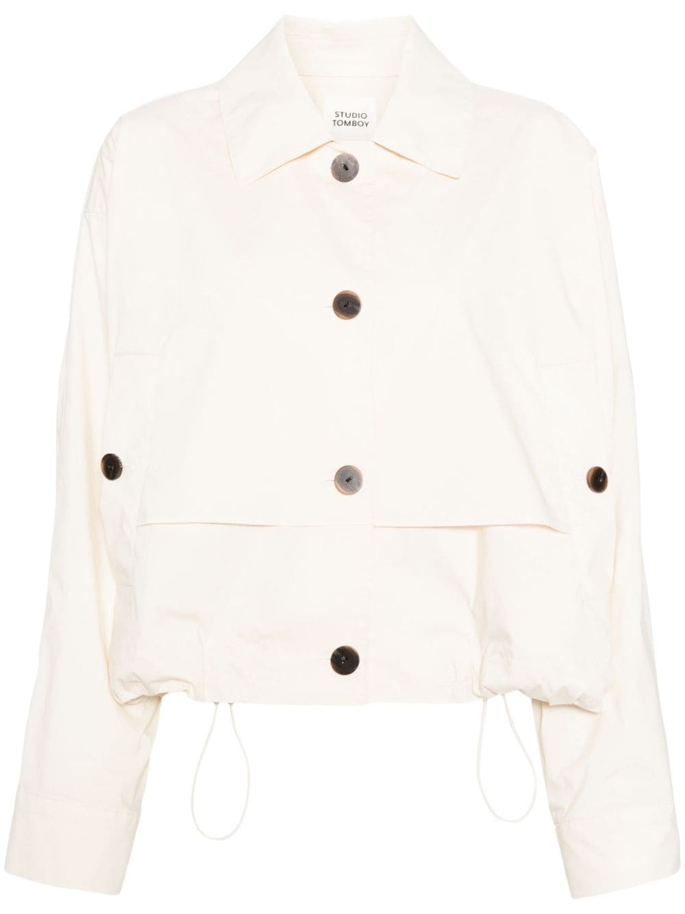 STUDIO TOMBOY layered drop-shoulder jacket - Neutrals von STUDIO TOMBOY