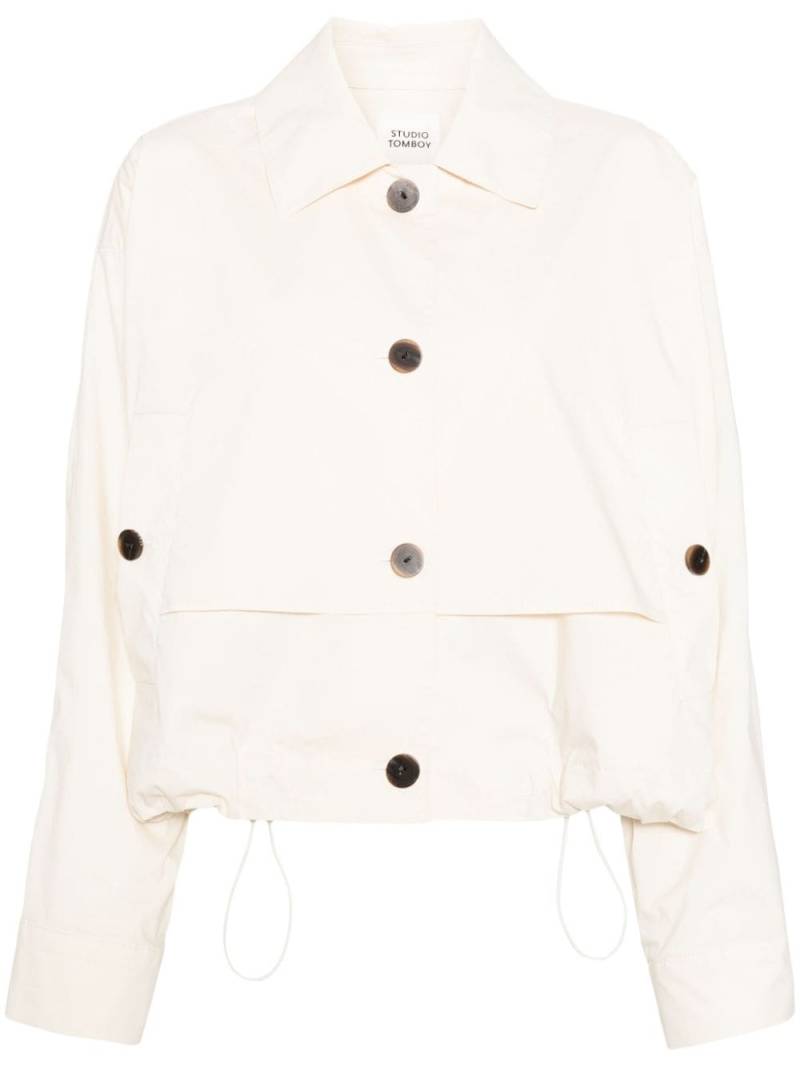 STUDIO TOMBOY layered drop-shoulder jacket - Neutrals von STUDIO TOMBOY