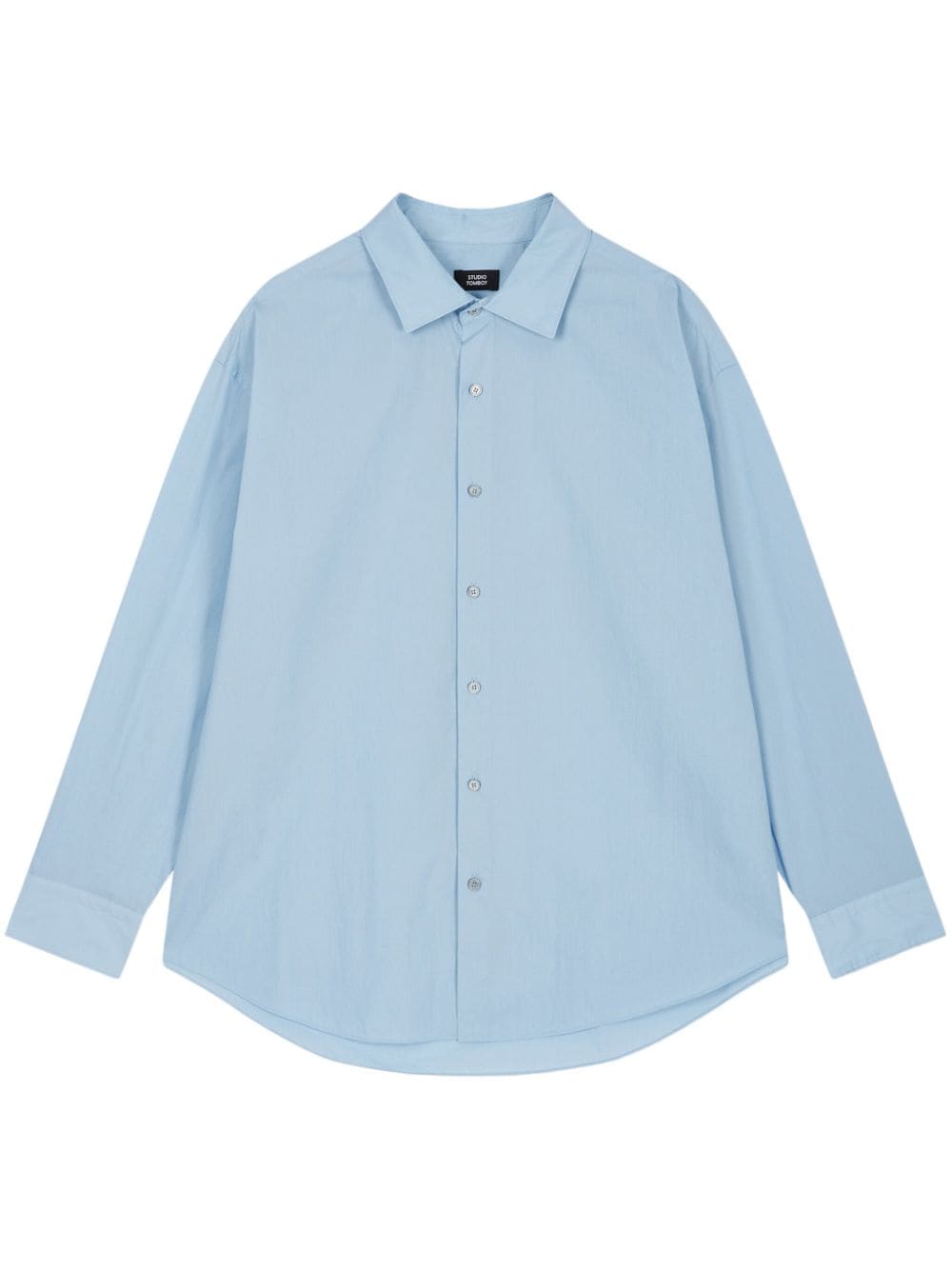 STUDIO TOMBOY long-sleeved shirt - Blue von STUDIO TOMBOY