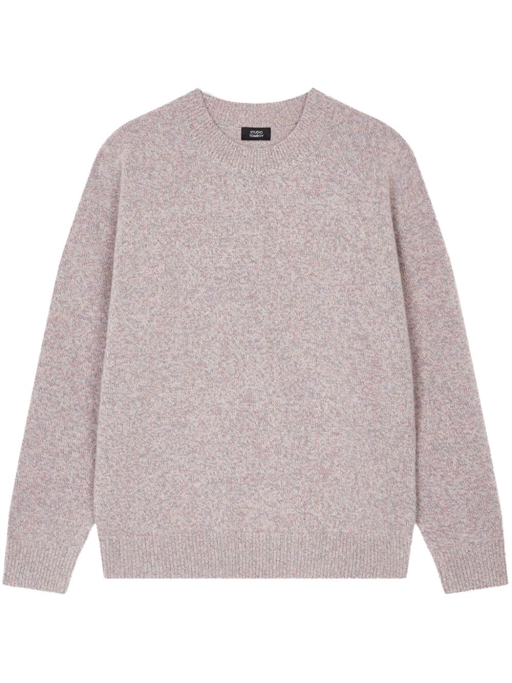 STUDIO TOMBOY mélange-effect jumper - Pink von STUDIO TOMBOY