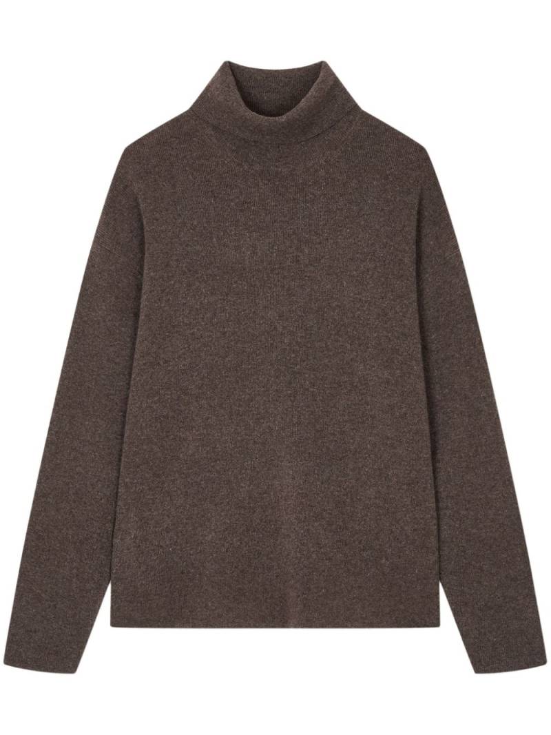 STUDIO TOMBOY mélange-effect sweater - Brown von STUDIO TOMBOY