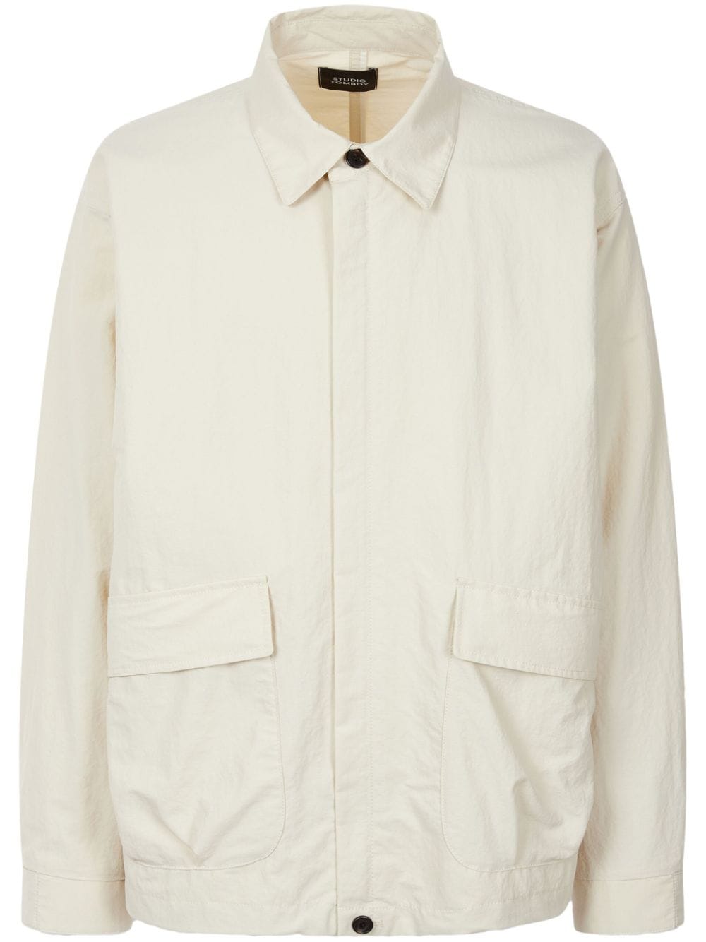 STUDIO TOMBOY multi-pocket shirt jacket - White von STUDIO TOMBOY