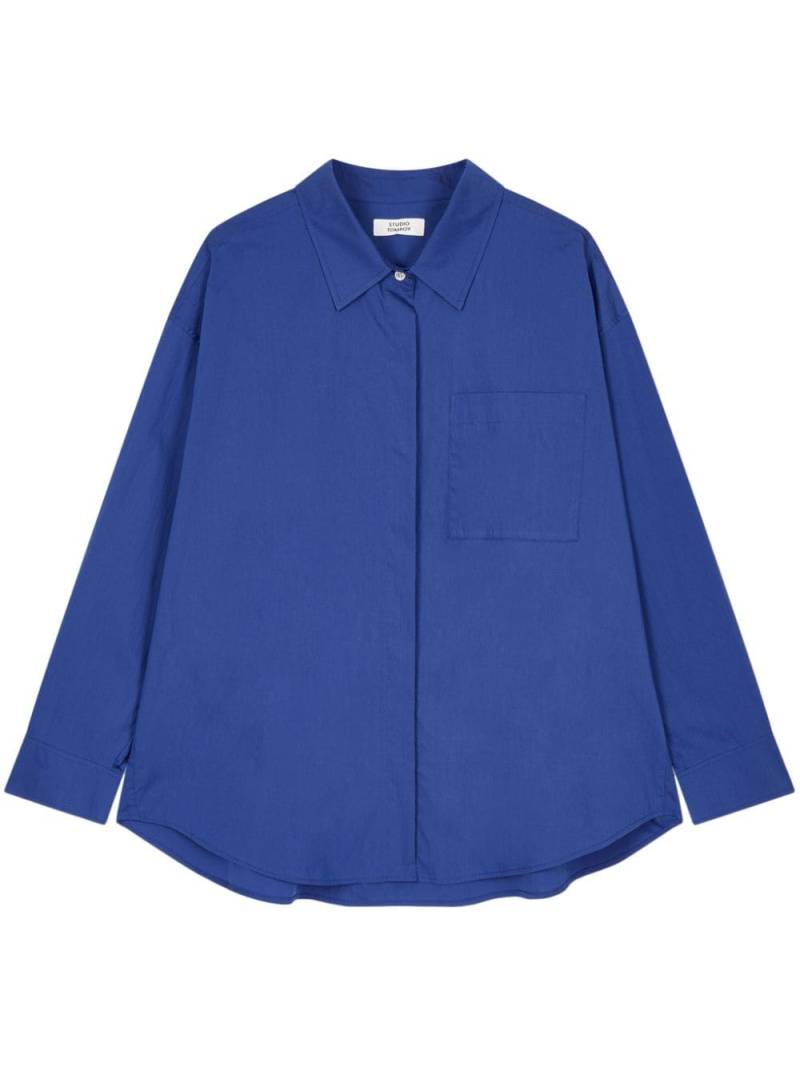 STUDIO TOMBOY oversize shirt - Blue von STUDIO TOMBOY