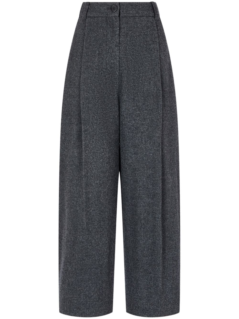 STUDIO TOMBOY pintuck-detail trousers - Grey von STUDIO TOMBOY