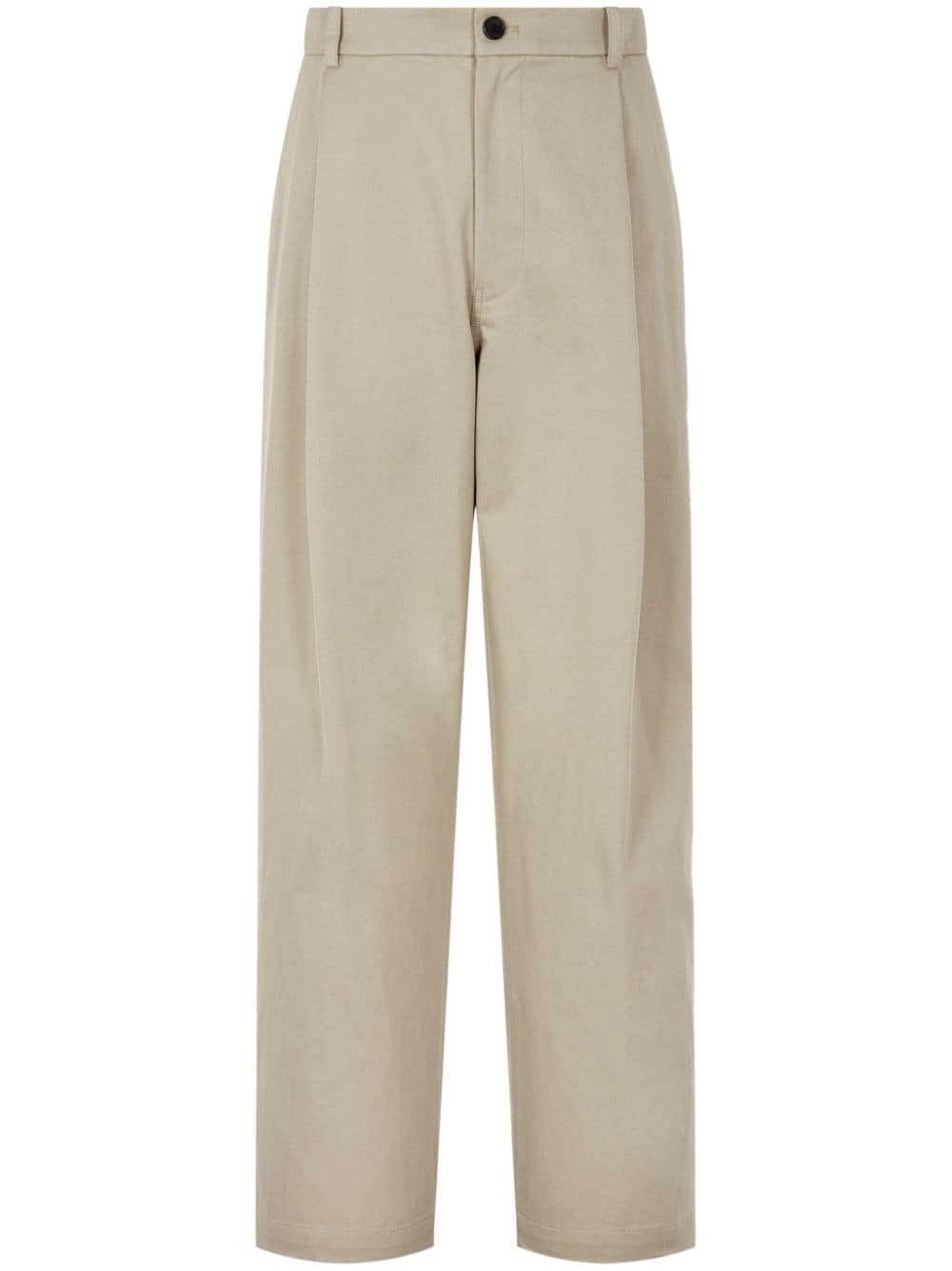 STUDIO TOMBOY pintuck-detail wide-leg trousers - Neutrals von STUDIO TOMBOY