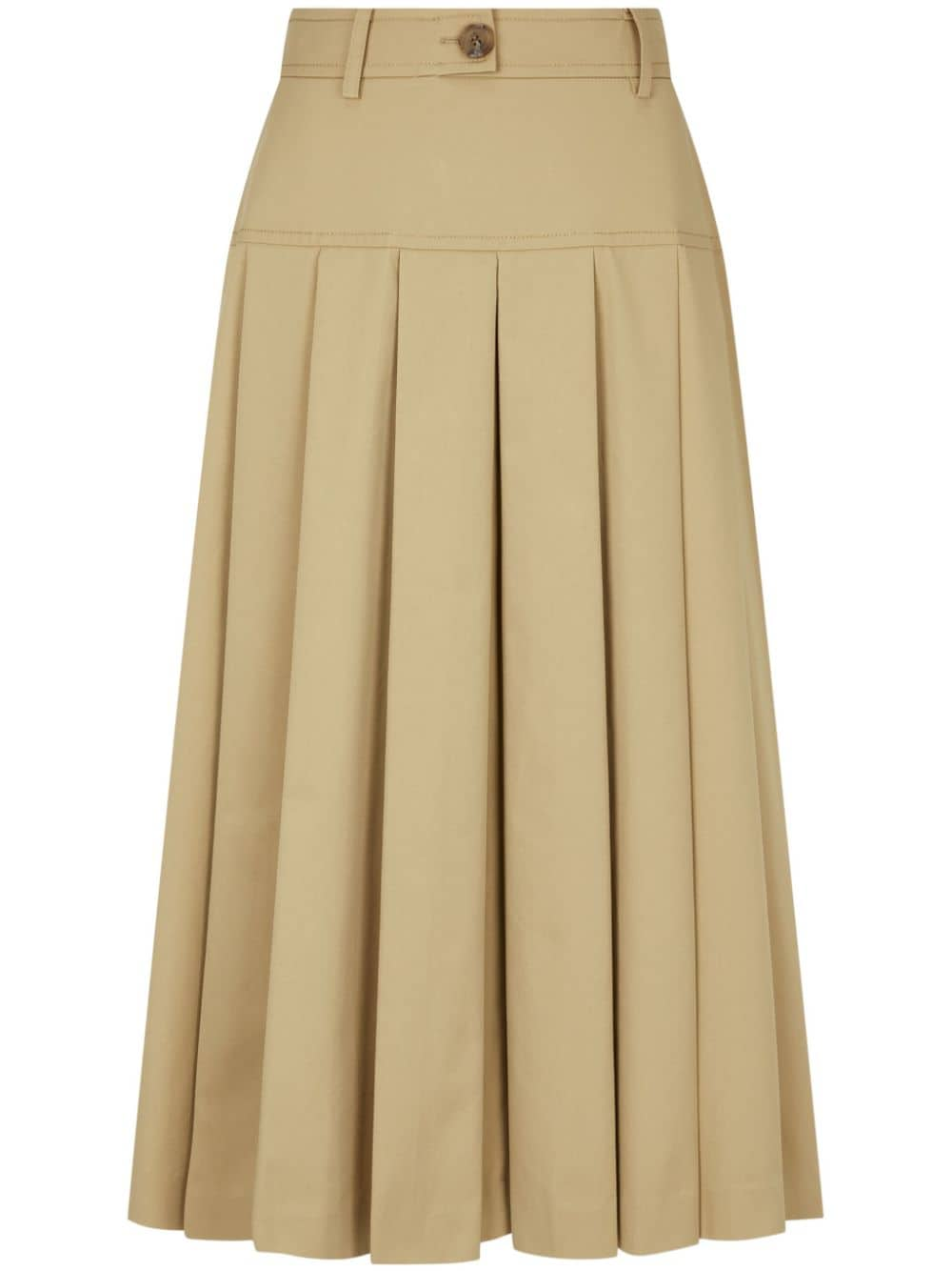 STUDIO TOMBOY pleated skirt - Neutrals von STUDIO TOMBOY