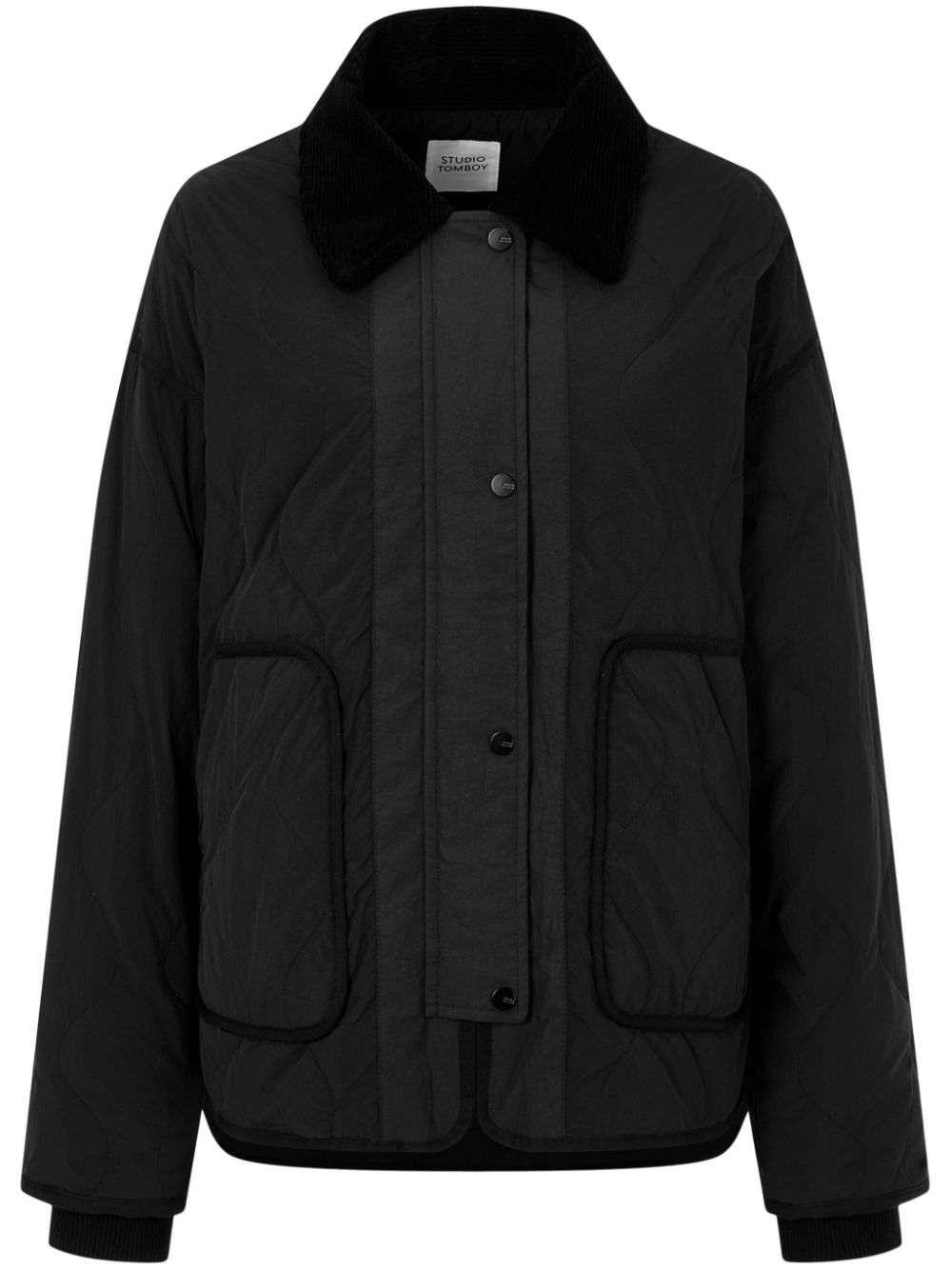 STUDIO TOMBOY quilted jacket - Black von STUDIO TOMBOY