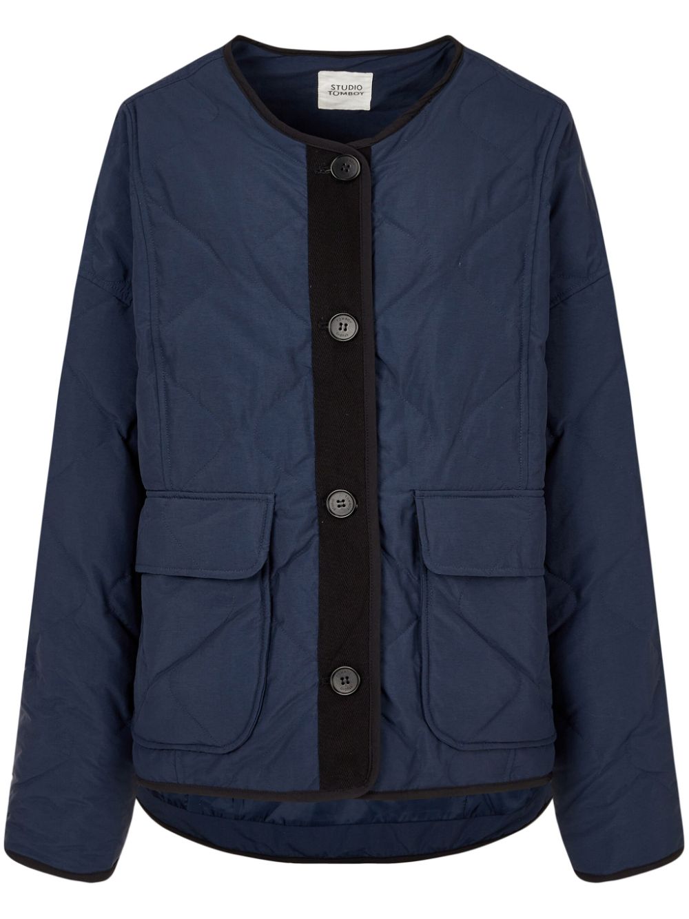 STUDIO TOMBOY quilted jacket - Blue von STUDIO TOMBOY