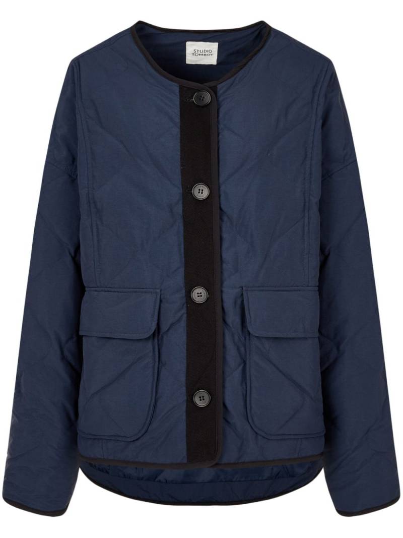 STUDIO TOMBOY quilted jacket - Blue von STUDIO TOMBOY