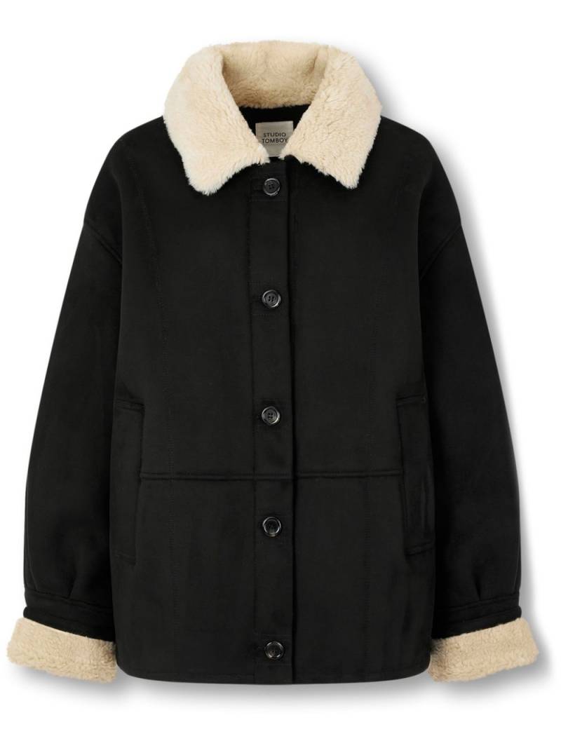 STUDIO TOMBOY shearling jacket - Black von STUDIO TOMBOY