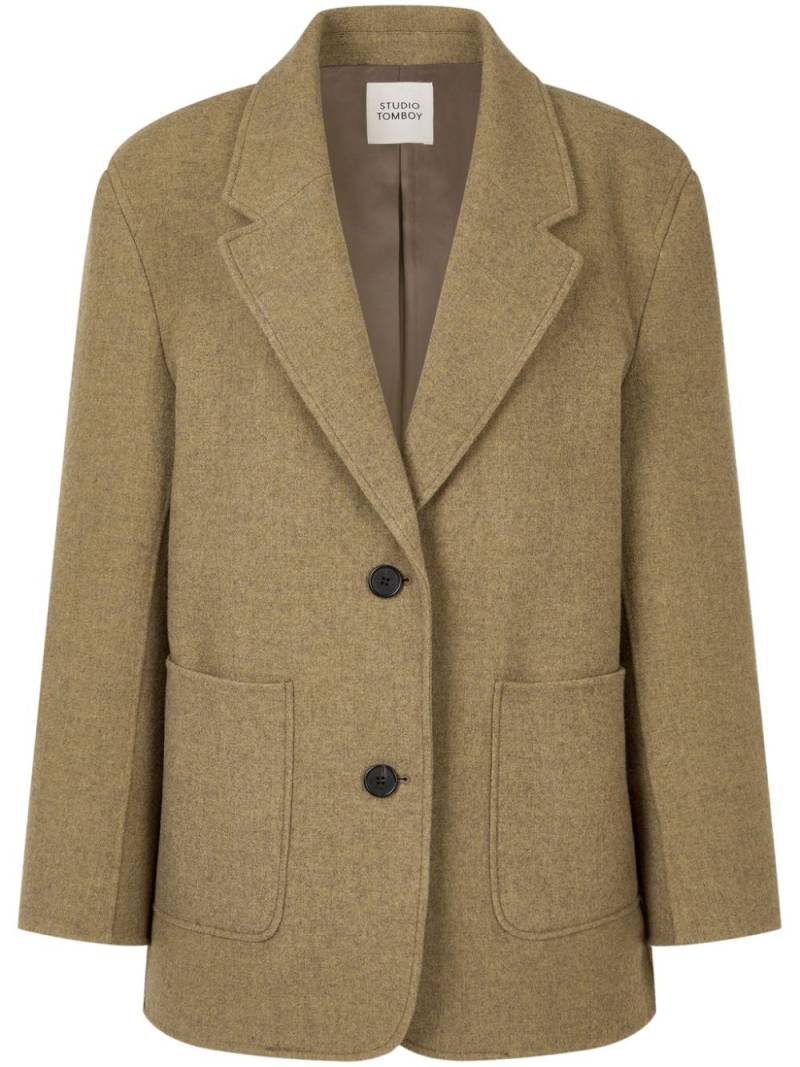 STUDIO TOMBOY single-breasted blazer - Neutrals von STUDIO TOMBOY