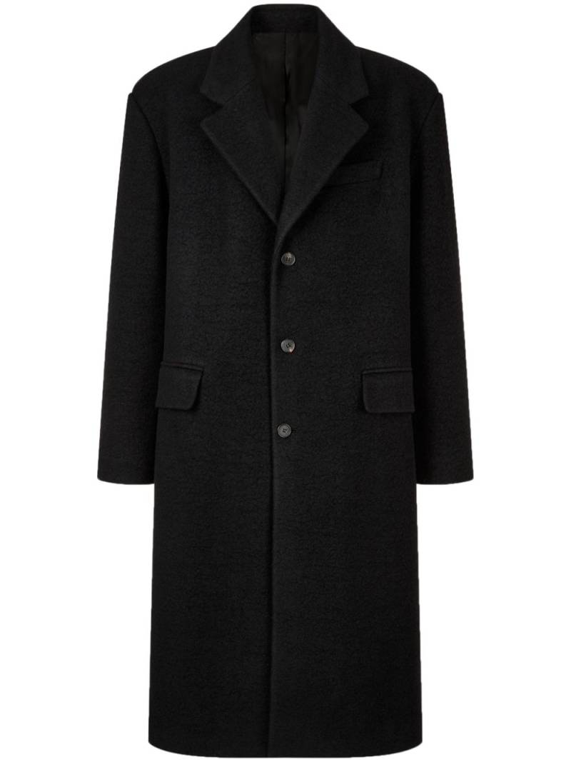 STUDIO TOMBOY single-breasted coat - Black von STUDIO TOMBOY