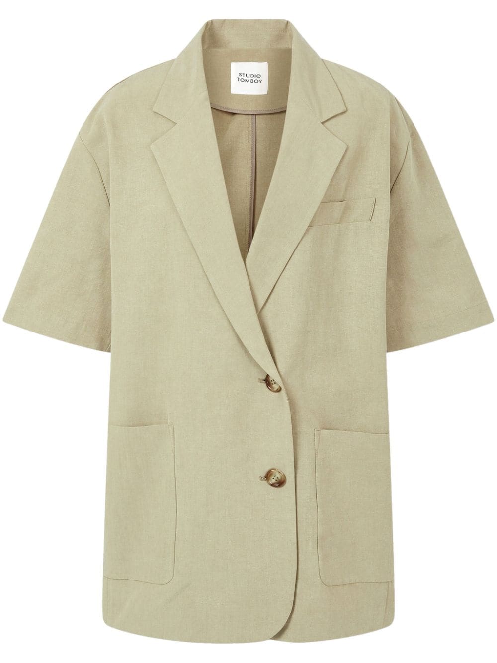 STUDIO TOMBOY single-breasted jacket - Neutrals von STUDIO TOMBOY