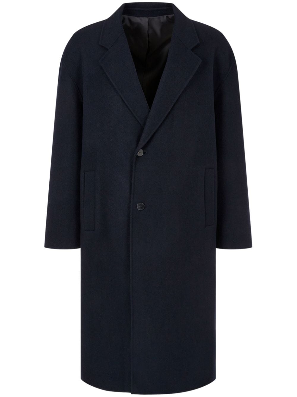 STUDIO TOMBOY single-breasted wool coat - Blue von STUDIO TOMBOY