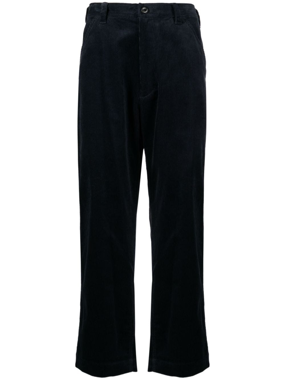 STUDIO TOMBOY straight-leg cordoroy trousers - Blue von STUDIO TOMBOY