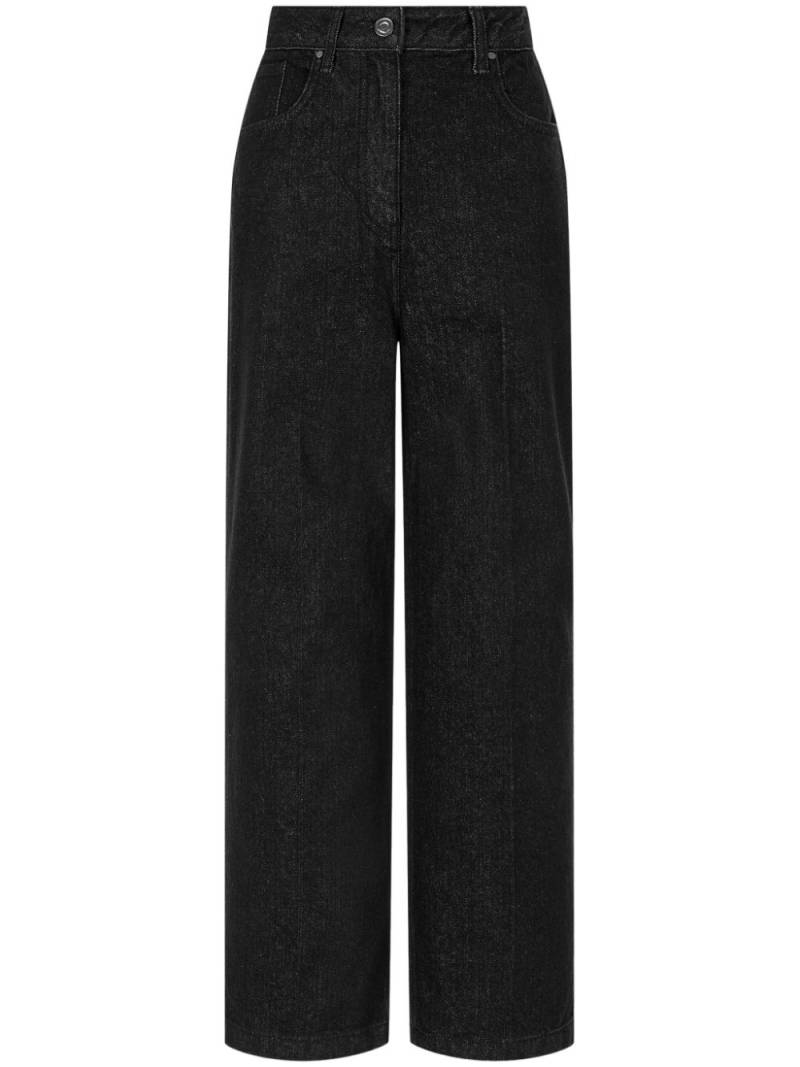 STUDIO TOMBOY straight-leg jeans - Black von STUDIO TOMBOY