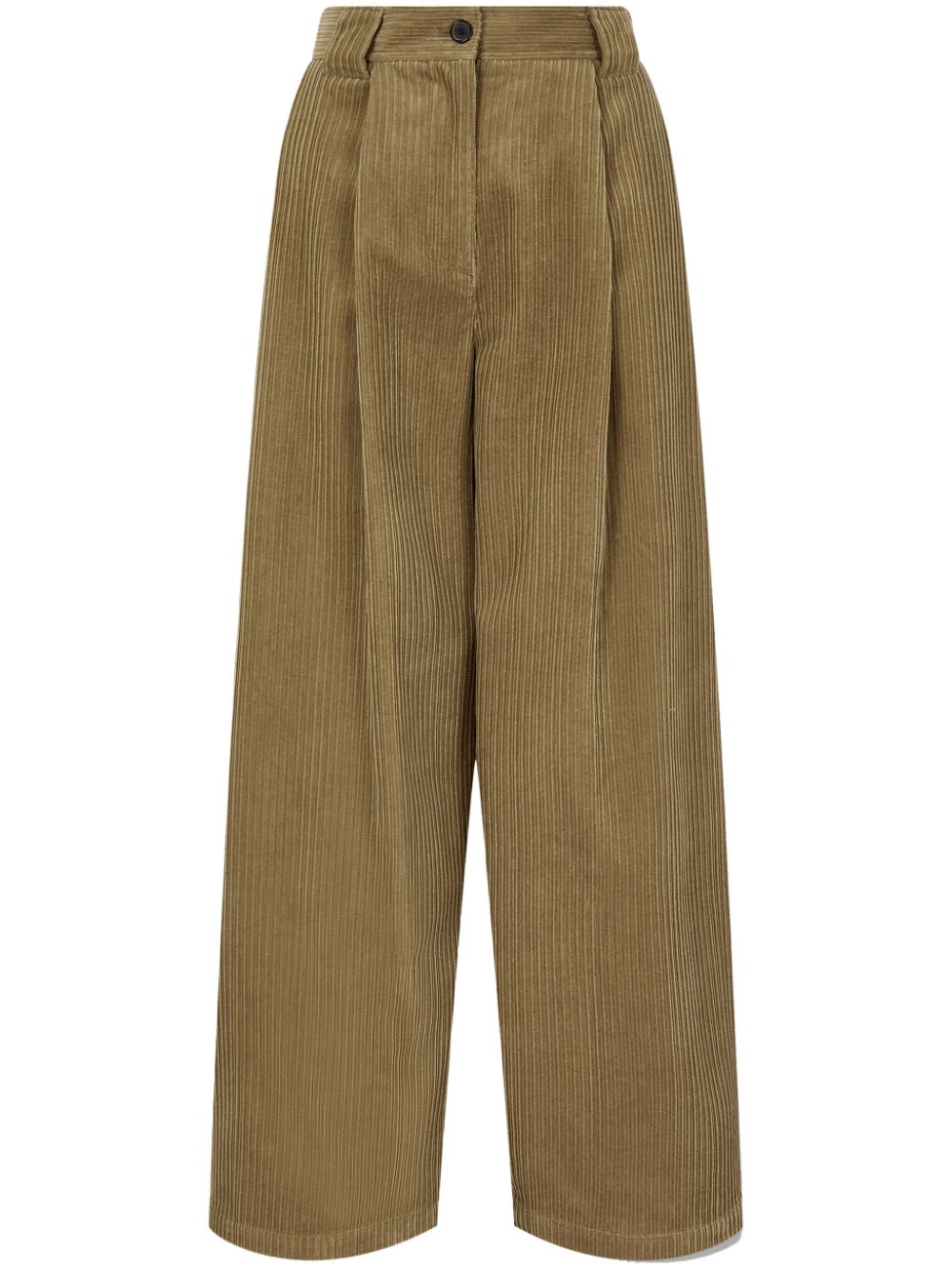 STUDIO TOMBOY two-tuck corduroy trousers - Neutrals von STUDIO TOMBOY