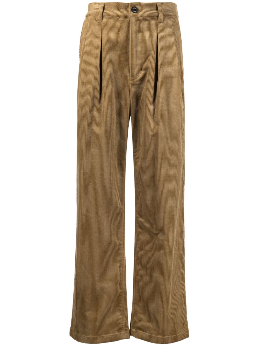 STUDIO TOMBOY wide-leg corduroy trousers - Brown von STUDIO TOMBOY