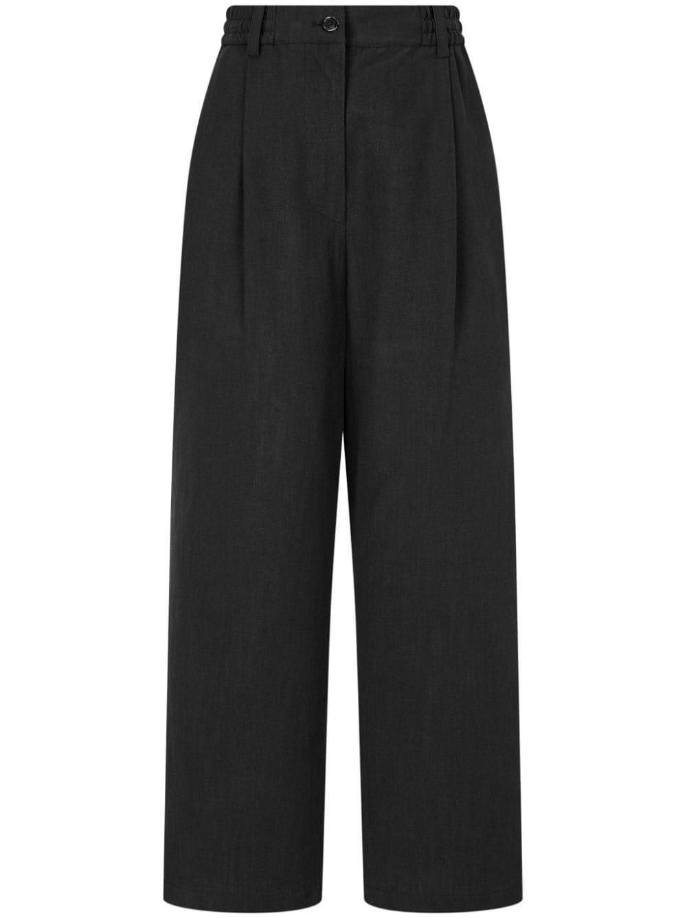 STUDIO TOMBOY wide-leg trousers - Black von STUDIO TOMBOY