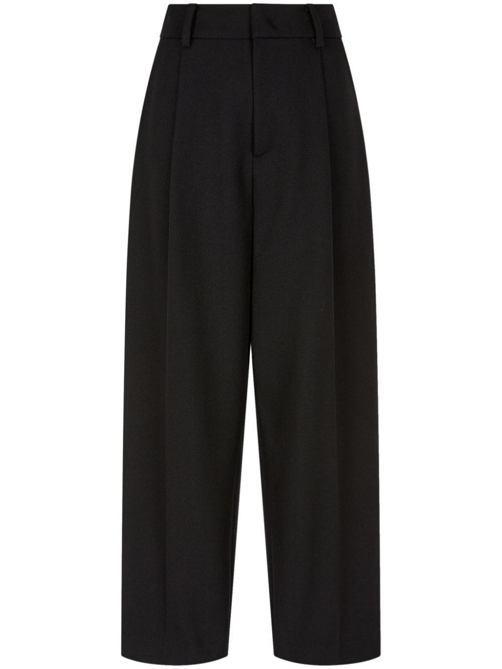 STUDIO TOMBOY wide-leg trousers - Black von STUDIO TOMBOY