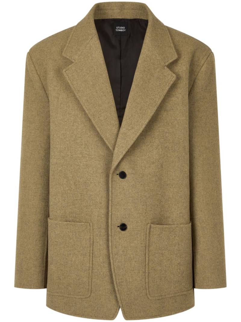 STUDIO TOMBOY wool blazer - Neutrals von STUDIO TOMBOY