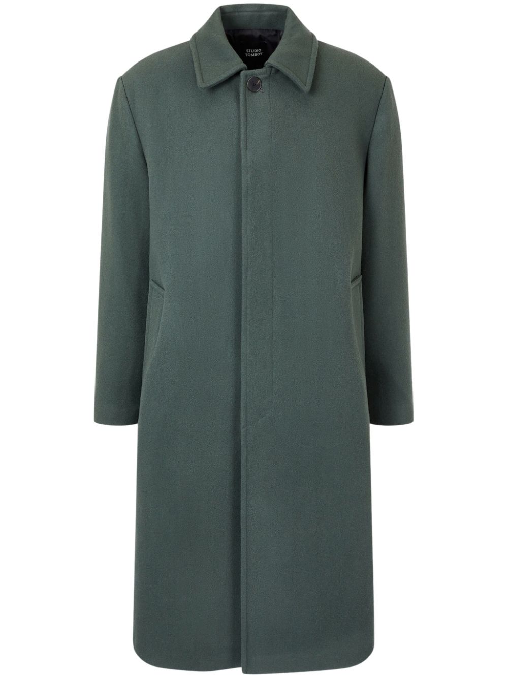 STUDIO TOMBOY wool car coat - Green von STUDIO TOMBOY